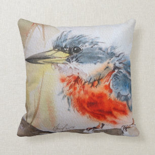 Coussin d'aquarelle de beaux-arts de
