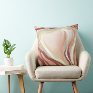 Coussin d'art Abstrait - Palette moderne peintre