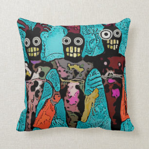 Coussin d'art de poupées de vaudou