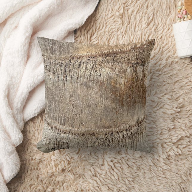 Coussin Date Palm Tree Trunk Texture Fermer Photo Image (Couverture)