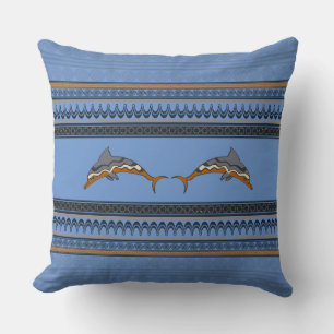 Coussin Dauphin grec ancien
