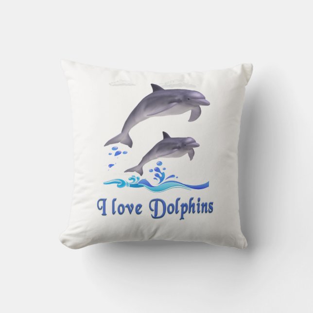 Coussin Dauphins (Recto)