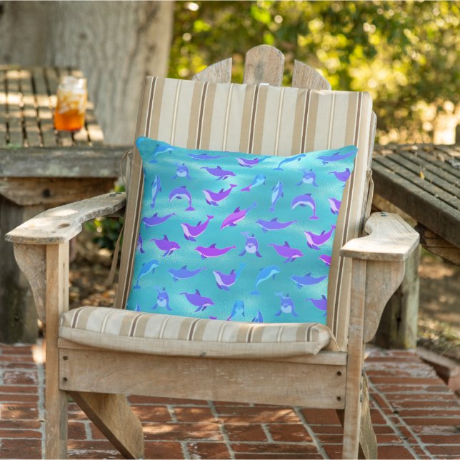 Coussin Dauphins (Chaise)