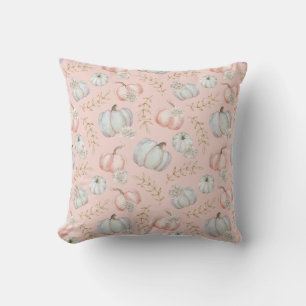 Coussin d'automne rose Coquette