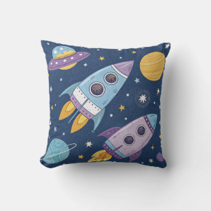 Coussin d'aventure cosmique