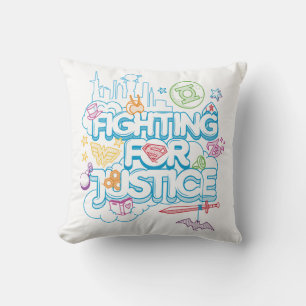 Coussin DC Super Hero Girls Fighting For Justice