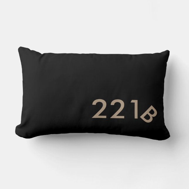 Coussin de 221 B. Baker Street (Recto)