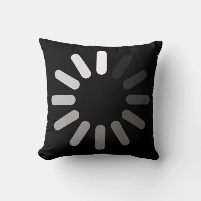 Coussin de amortissement (texte fait sur commande) (Recto)
