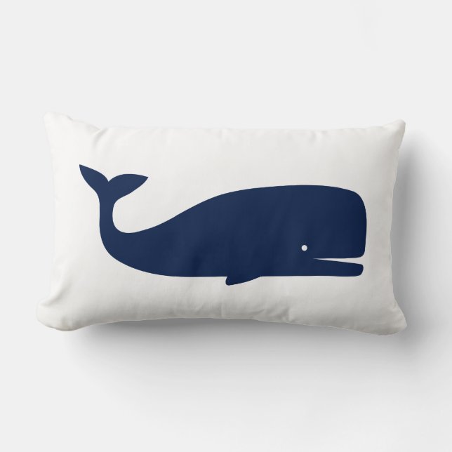 Coussin de baleines, Bleu et Blanc, Nourriture (Recto)