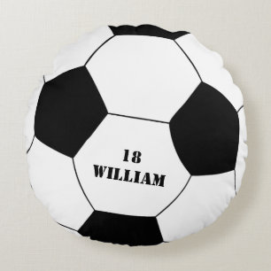 Coussin de balle de football et de football avec n