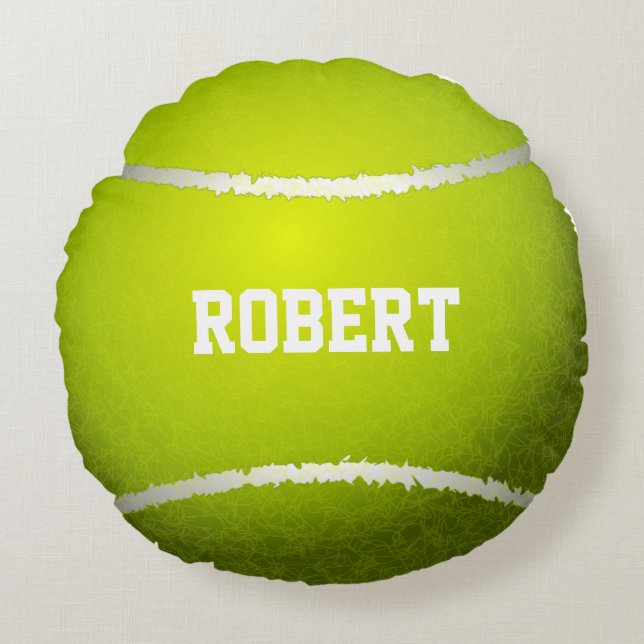 Coussin de balle de tennis personnalisé (Devant)