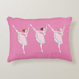 Coussin de ballerines roses