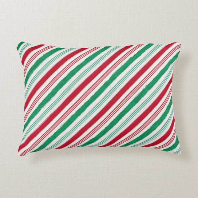 Coussin de bande de Sucre de canne de menthe (Devant)
