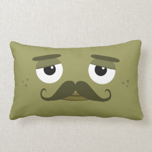 Coussin de BBSS Moustachios #2 (21" x13")