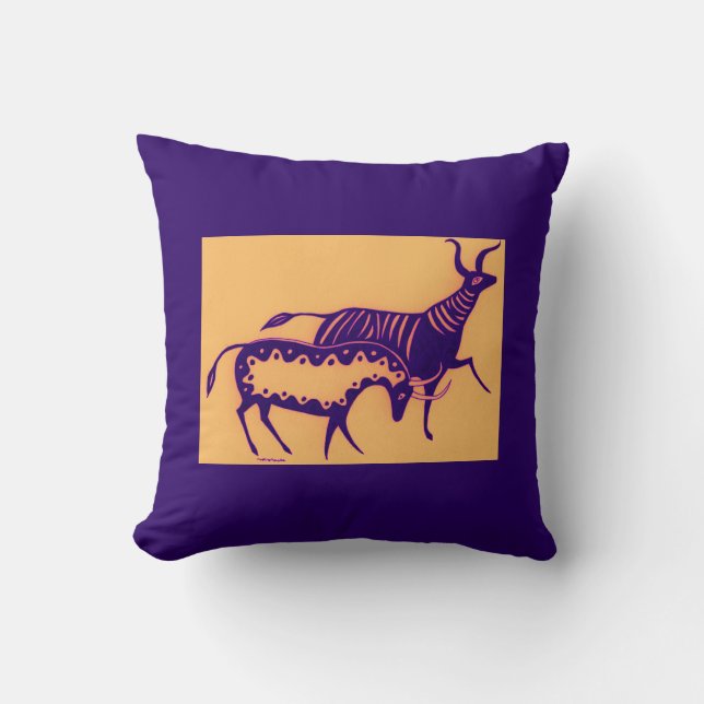 Coussin de bétail inspiré par la Grèce mycénienne  (Recto)