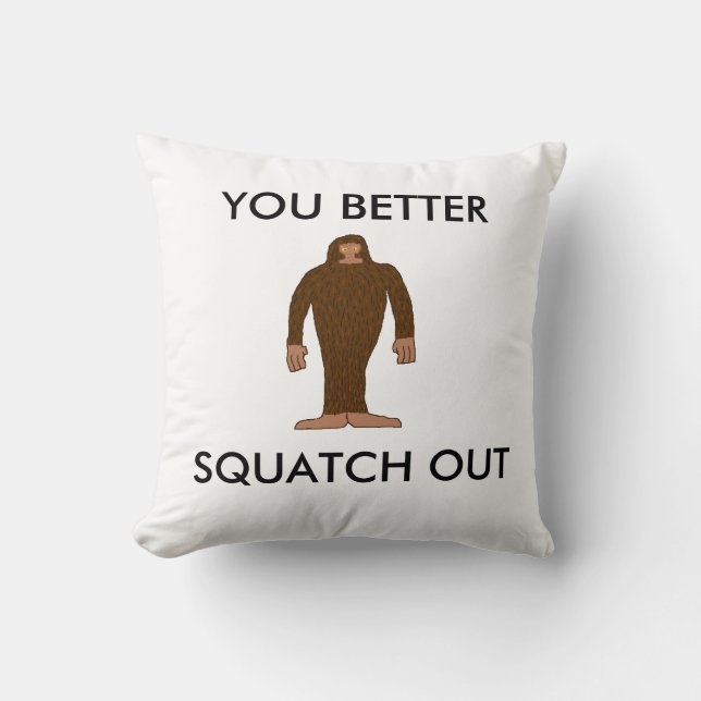 Coussin de Bigfoot (Recto)