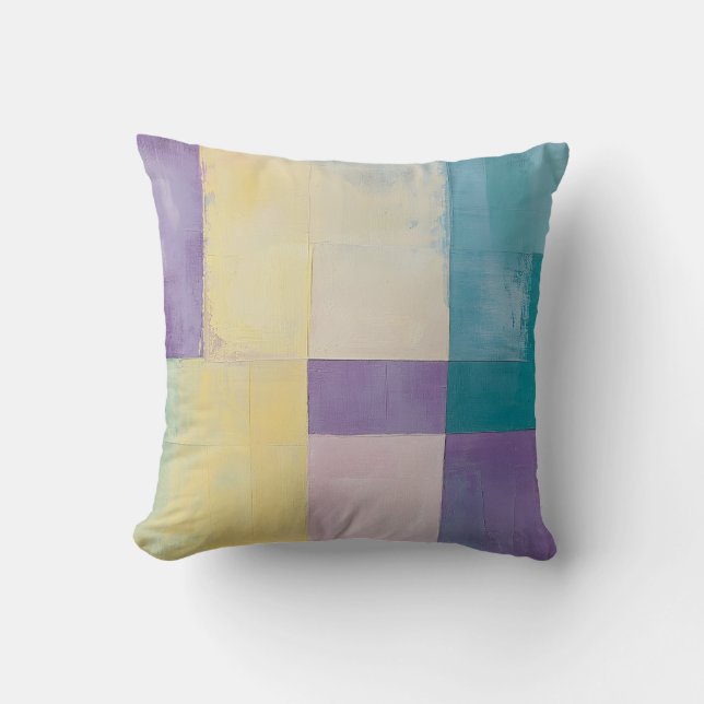 Coussin de bloc couleur Pastel (Recto)