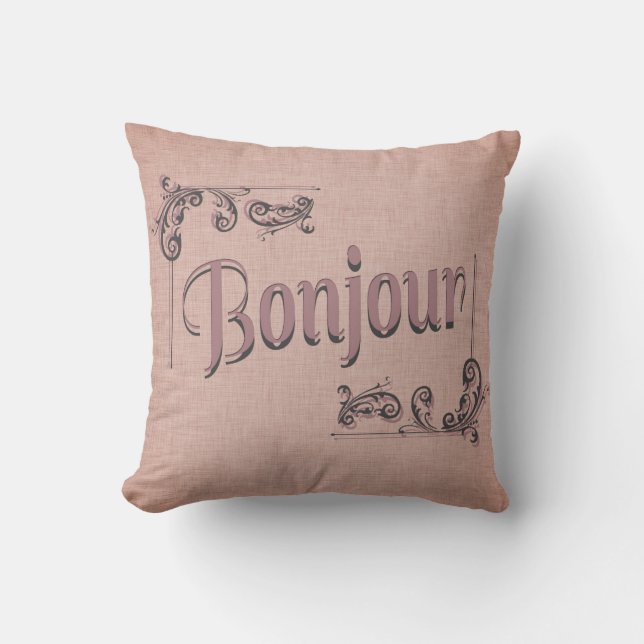 Coussin de Bonjour (Recto)
