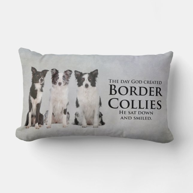 Coussin de border collie (Recto)