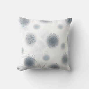 Coussin de bulles bleues