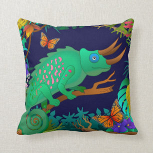 coussin de caméléon