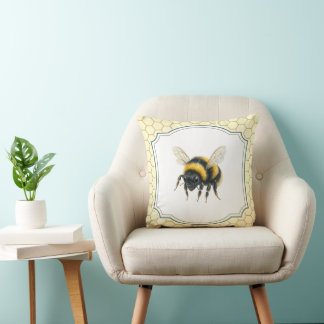 Coussin de Campagne avec Bourdon