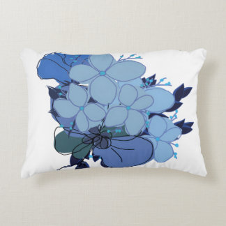 Coussin de canapé bleu