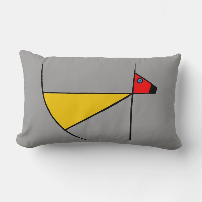 Coussin de carreau de chien de zen (Recto)