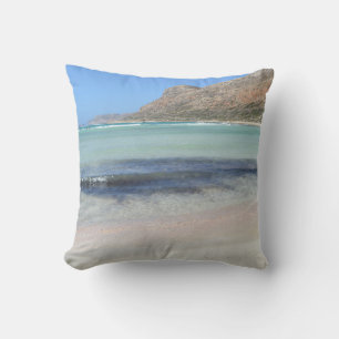 Coussin de carreau de paradis de plage de Balos