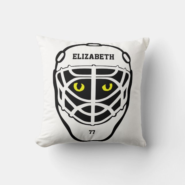 Coussin de casque de plots réflectorisés d'hockey (Recto)