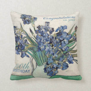 Coussin de célébration d'anniversaire de Van Gog