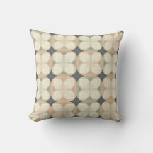 Coussin de charme vintage Checkerboard