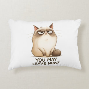 😾 Coussin de chat grincheux 🚪🐾