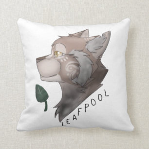 Coussin de chats de guerrier de Leafpool