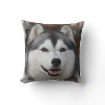 Coussin de chien Husky