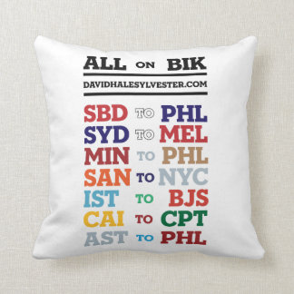 Coussin de code d'aéroport