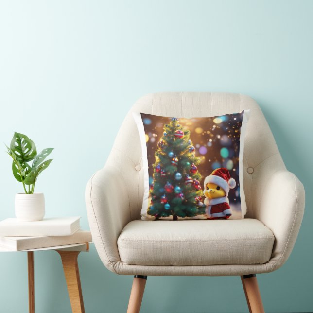 coussin de conception d'arbre de noël (Chaise)