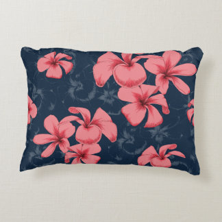 Coussin de conception de fleurs roses