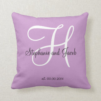 Coussin de conservation du Mariage Purple Lavender