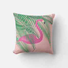 Coussin de corail de Flamant rose - extérieur