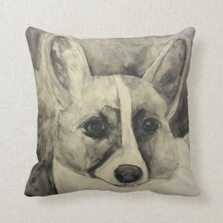 Coussin de corgi d'amour de chiot