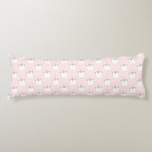 coussin de corps de chats endormis