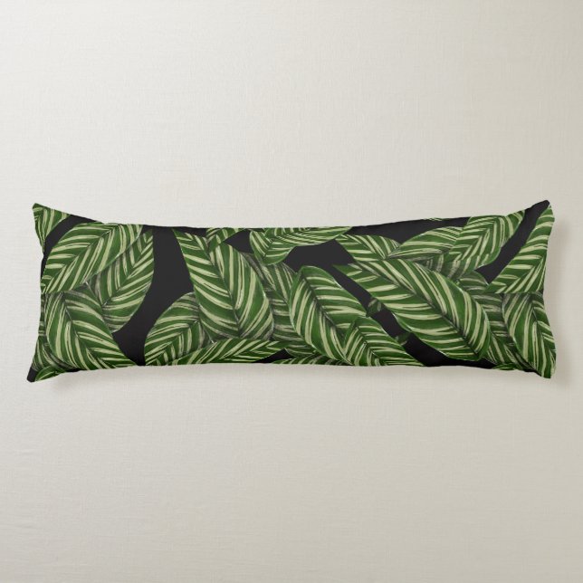 coussin de corps feuille jungle (Devant)