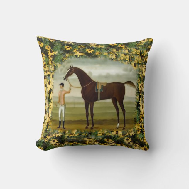 coussin de courses et de jockey (Recto)