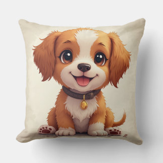 coussin de coussin de chiot loyal