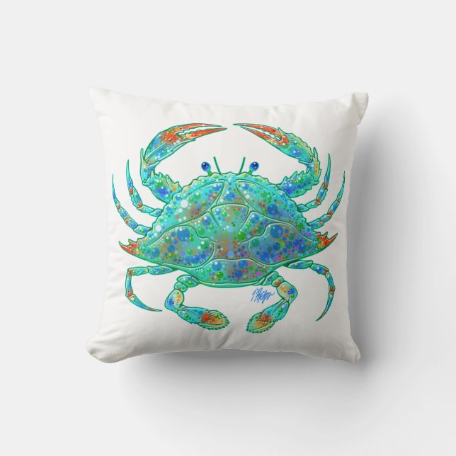 Coussin de crabe bleu (Recto)
