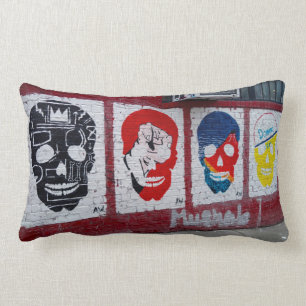 Coussin de crânes de Streetart