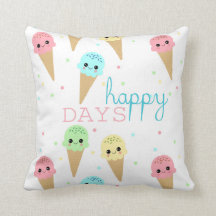 coussin de crème glacée