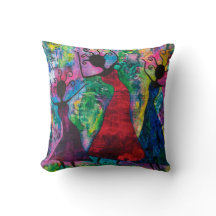 Coussin de dames de danse