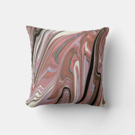 Coussin de déco multicolore Abstrait
